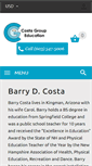 Mobile Screenshot of costagroupeducation.com